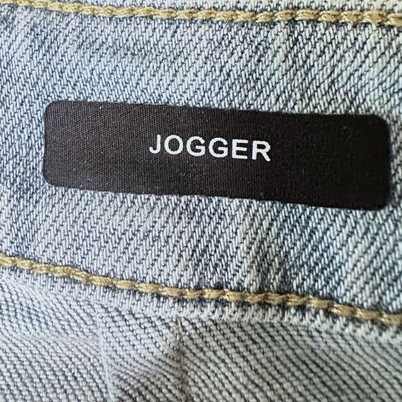 JUDY BLUE LOS ANGELES Women’s Light Wash High Waist Double Cuff Jogger Jeans Siz - Picture 8 of 9